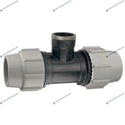 Raccord PLASSON Té Taraudé 16mm à 110mm - 7140
