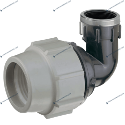 Raccord PLASSON Coude Taraudé 20mm à 110mm - 7150