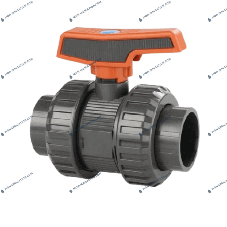 Vanne PVC Quart de tour CEPEX - Double union