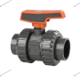 Vanne PVC Quart de tour CEPEX - Double union