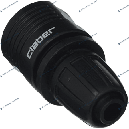 Raccord automatique CLABER pour tuyau PE Ø 16mm