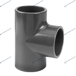 Té PVC à coller 16 à 160 mm PN16 - CEPEX