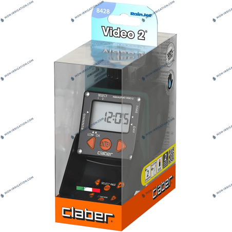 PROGRAMMATEUR D'ARROSAGE CLABER VIDEO 2
