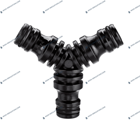 Dérivation en Y CLABER pour tuyau d'arrosage