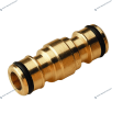 Accoupleur de tuyaux d\'arrosage en laiton