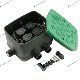 Regard avec 4 électrovannes 24V EZYVALVE