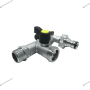 Robinet laiton avec derivation filetee 3/4