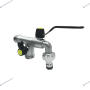 Robinet laiton avec derivation filetee 3/4