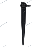 Goutteur autorégulant sur pic plastique 4L/h DELTA DRIP SPIKE NOIR