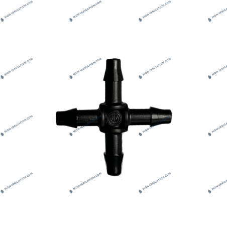 Croix 4x6 pour tubing de goutte à goutte