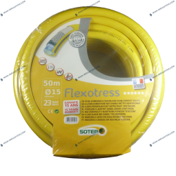 Tuyaux arrosage tresse 5 couches diametre 15 - FLEXOTRESS