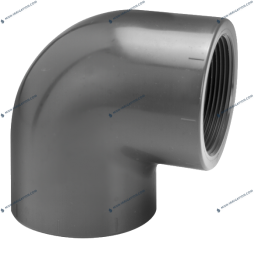 Coude taraudé PVC 20 mm à 63 mm