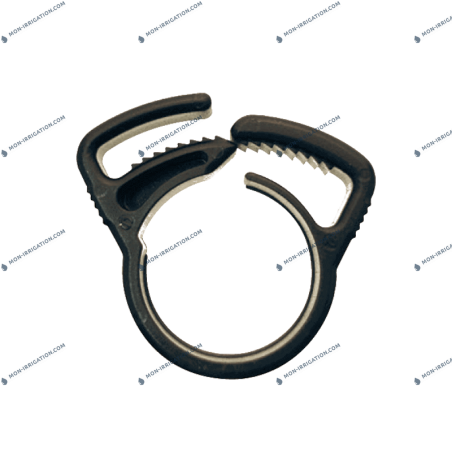 Collier de serrage pour raccord cannelé