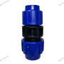 Manchon a compression reduit pour tube polyethylene