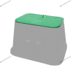 Couvercle regard VBA rectangulaire 12" - RAIN BIRD