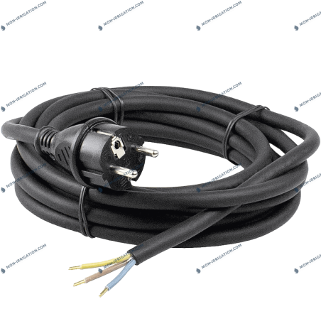 Câble avec prise - 230V - 2 mètres - 3G1.5m²