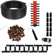 Kit arrosage goutte à goutte 50 goutteurs / vannettes