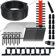 Kit Goutte à goutte Localisé 25 arroseurs / vannettes / crampons