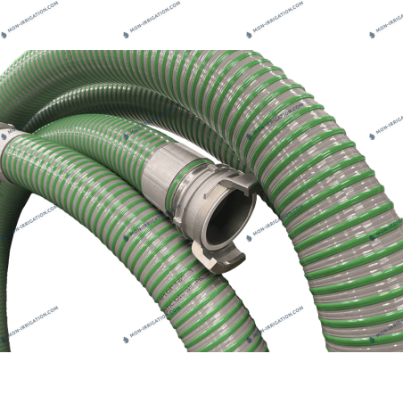 Tuyau ARIZONA diametre 102 mm avec raccords Guillemin sertis
