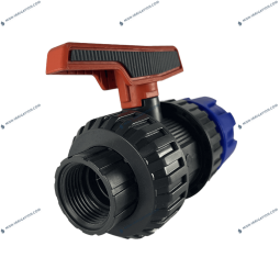 Vanne 1/4 de tour à compression plastique 20 mm à 50 mm
