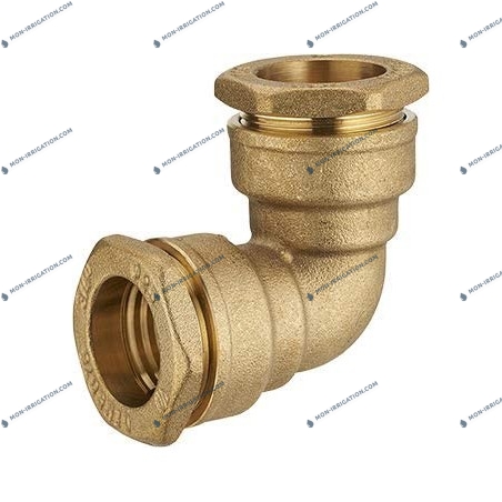 Coude à compression laiton