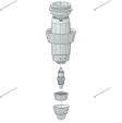 Sous ensemble Dosage DOSATRON D3GL2 / D3RE2