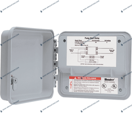 Coffret démarrage de pompe / programmateur 24V HUNTER PSR-22