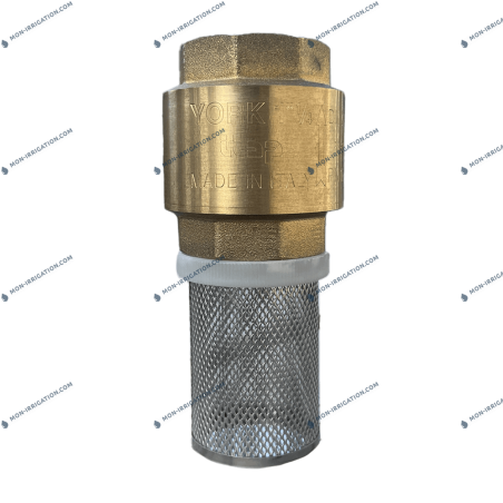 Clapet crépine anti-retour YORK taraudé