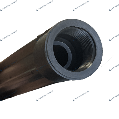 Canne polypro coté taraudé