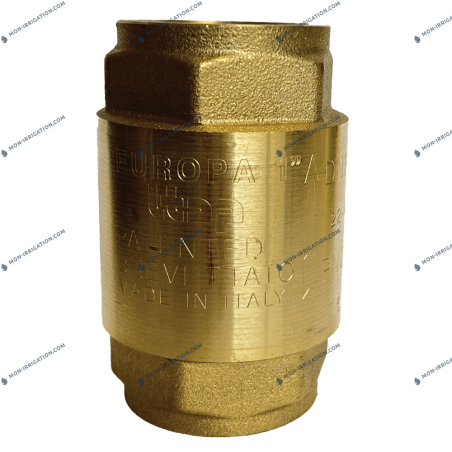 Clapet anti-retour EUROPA taraudé