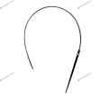 Capillaire 80cm pic plastique - Lot de 10