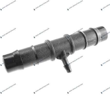 Té cannelé réduction 4x6 mm pour tuyaux de goutte à goutte