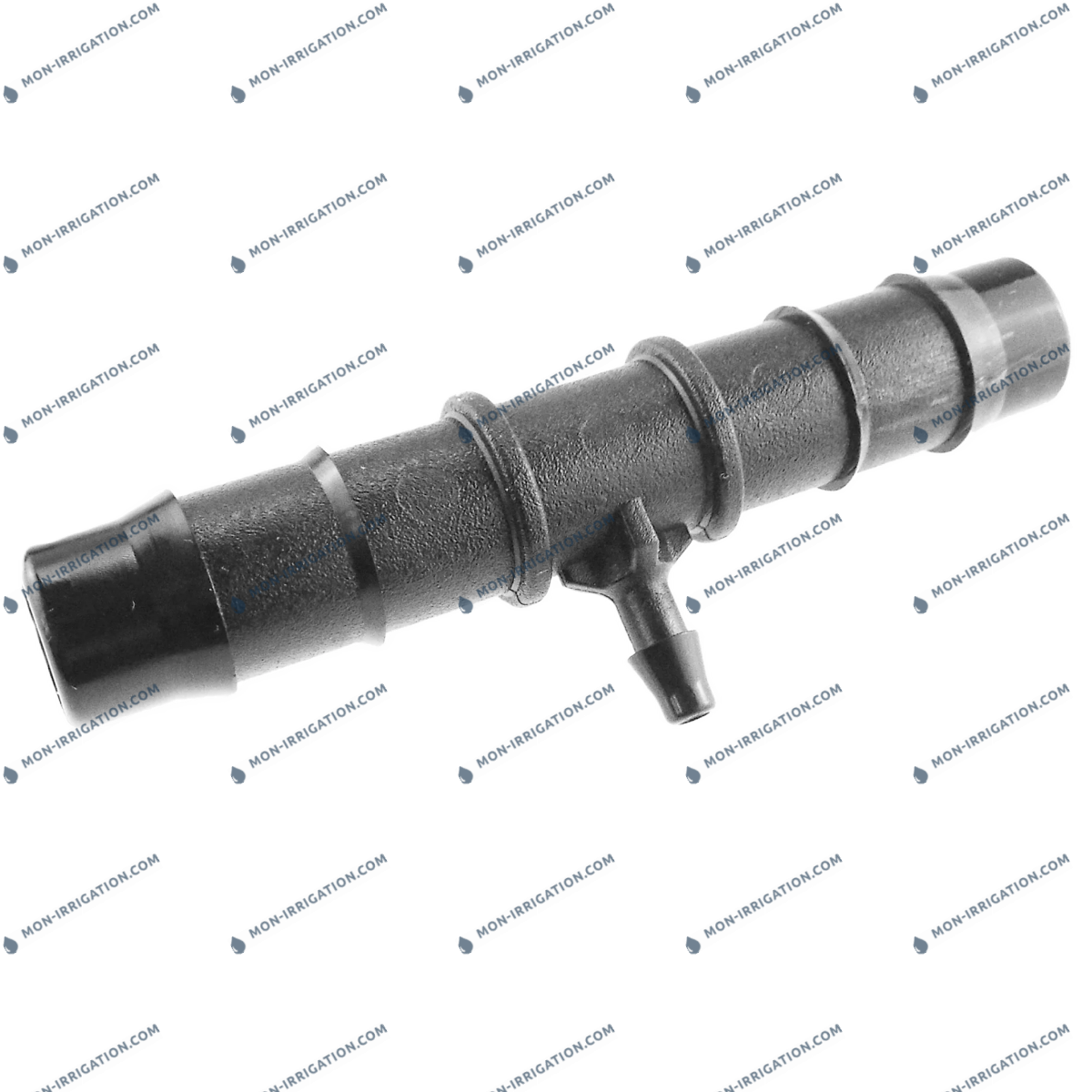 Té cannelé réduction 4x6 mm pour tuyaux de goutte à goutte