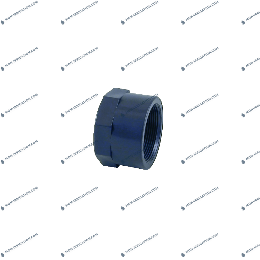 Bouchon PVC taraudé