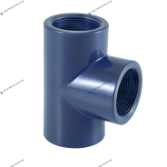 Té taraudé PVC