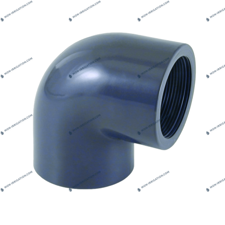 Coude PVC taraudé ( femelle...