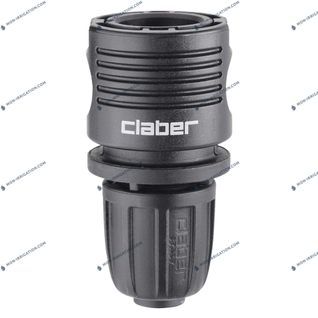 Raccord automatique CLABER pour tuyau Polyethylène 16mm