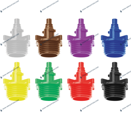 Buse pour micro asperseur RONDO auto-régulant tête en haut | Rivulis