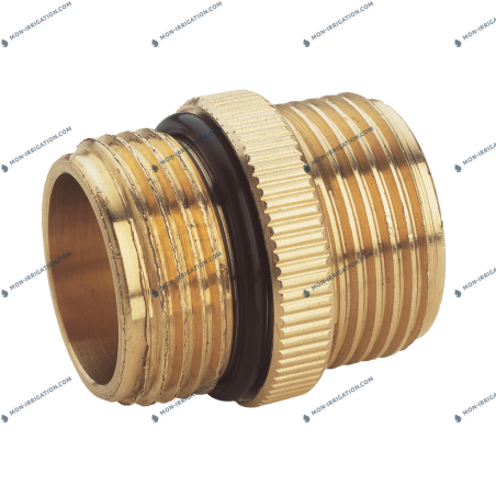 Mamelon laiton 1" avec joint