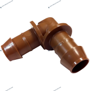 Coude cannelé XF RAIN BIRD pour tuyaux de goutte à goutte PEBD 16 mm