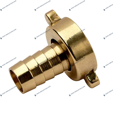 Raccord laiton cannelé D25...