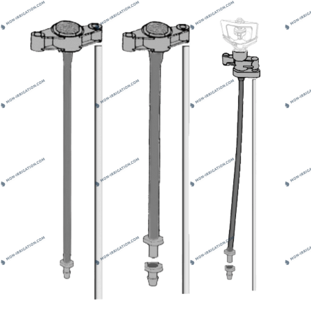 Pic métal complet pour...