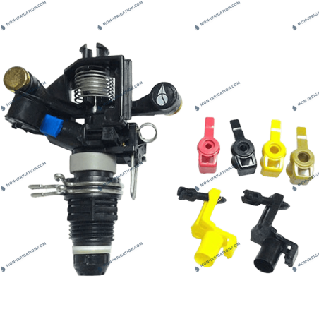 Arroseur à batteur secteur résidentiel en plastique fileté 1/2"