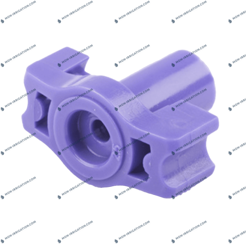 Buse pour arroseur à batteur plastique AQ-22LA (angle bas) violet 2.5 mm