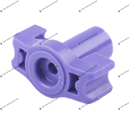 Buse pour arroseur à batteur plastique AQ-22LA (angle bas) violet 2.5 mm