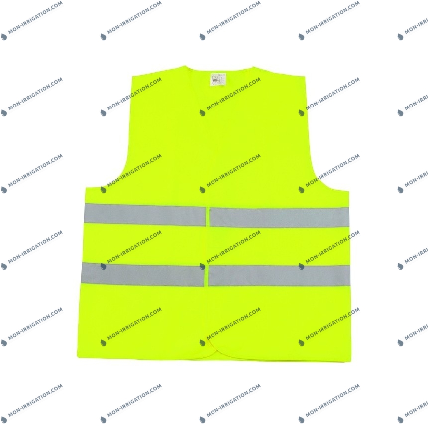 Gilet de sécurité haute visibilité 2 bandes