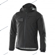 Veste grand froid de travail mixte homme - femme ACCELERATE noire