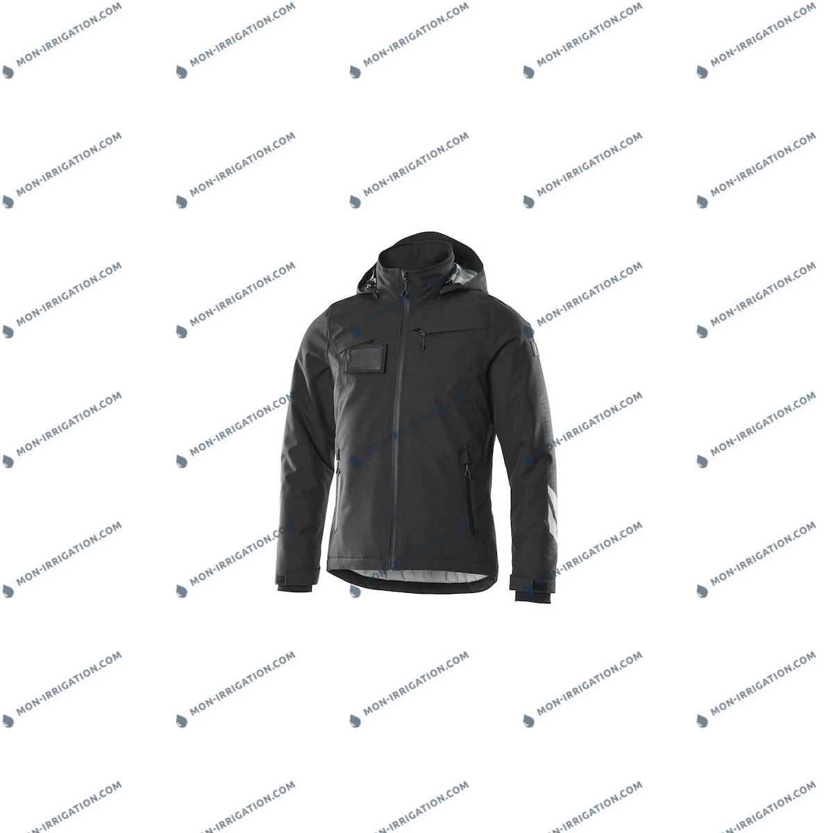 Veste grand froid de travail mixte homme - femme ACCELERATE noire