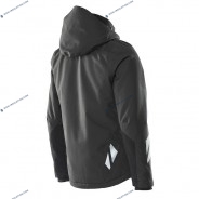 Veste grand froid de travail mixte homme - femme ACCELERATE noire