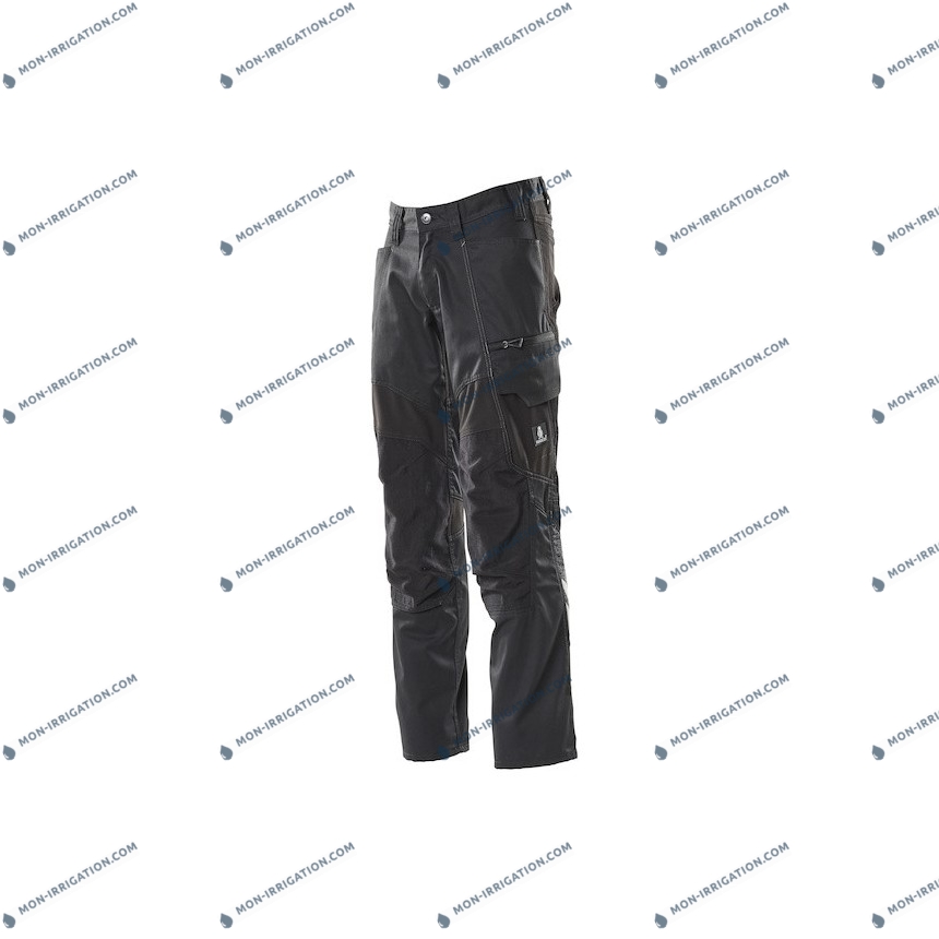 Pantalon grand froid de travail mixte homme - femme ACCELERATE noire